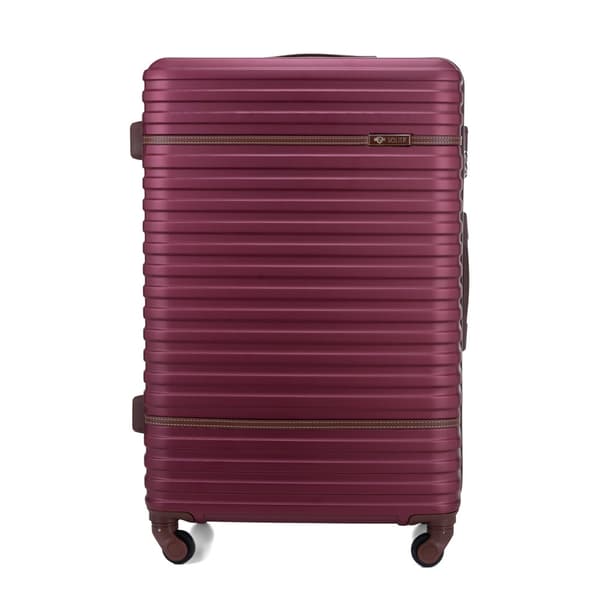 Medium hård rejsekuffert ABS M 22' STL957 bordeaux
