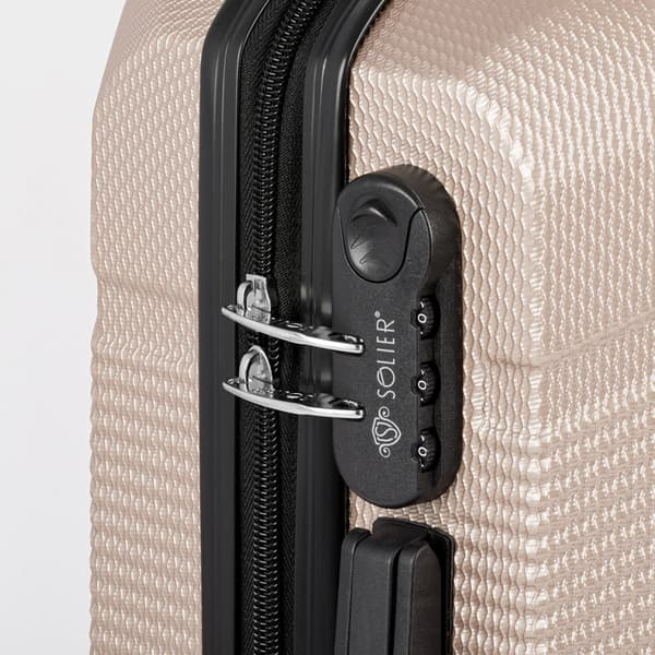 Middels hard ABS reisekoffert M 22' STL945 champagne