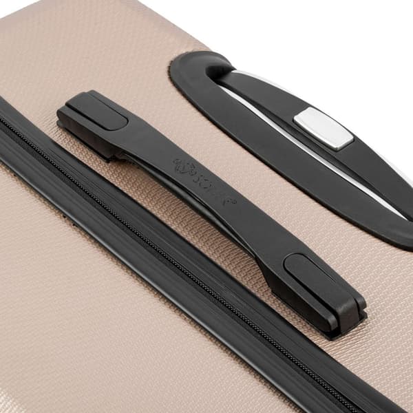 Middels hard ABS reisekoffert M 22' STL945 champagne