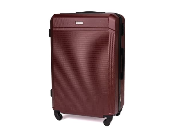 Middels hard reisekoffert ABS M 22' STL945 brun