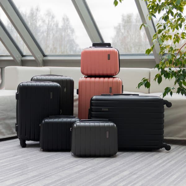 Liten ABS reseväska STL902 Silver