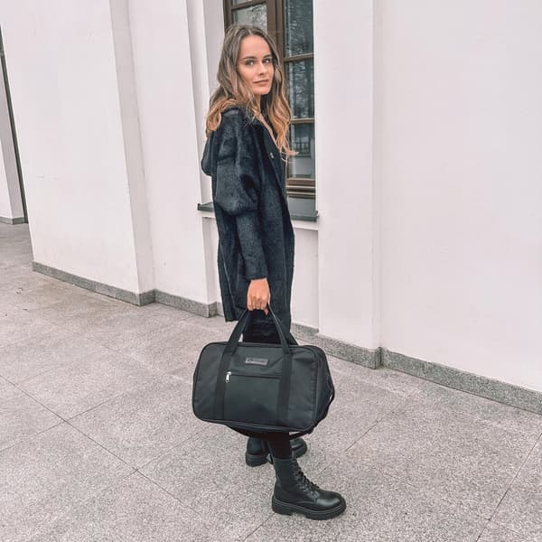 Håndbagasje til flyet 40x25x20 Solier STB01 sort