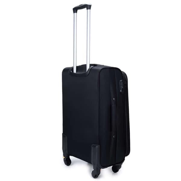 Middels myk koffert M Solier STL1651 svart-brun