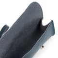 Miniatyrbillede 3 af 6: Solier SA52 Navy Blue Tied Læder Penalhus