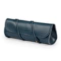 Miniatyrbillede 1 af 6: Solier SA52 Navy Blue Tied Læder Penalhus