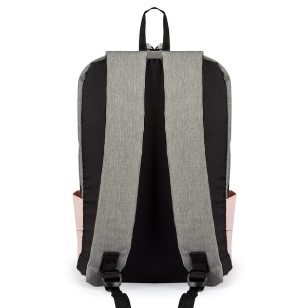 9L Solier SV15 Lentoreppu, pinkki + harmaa
