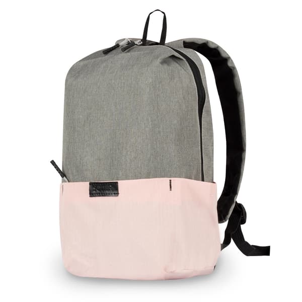 9L Solier SV15 Lentoreppu, pinkki + harmaa