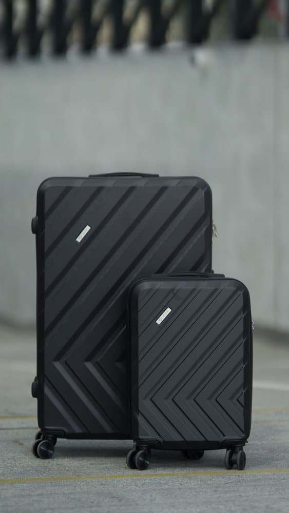 Reisekoffert stor XL hard SOLIER KYOTO 1071 BLACK 28'