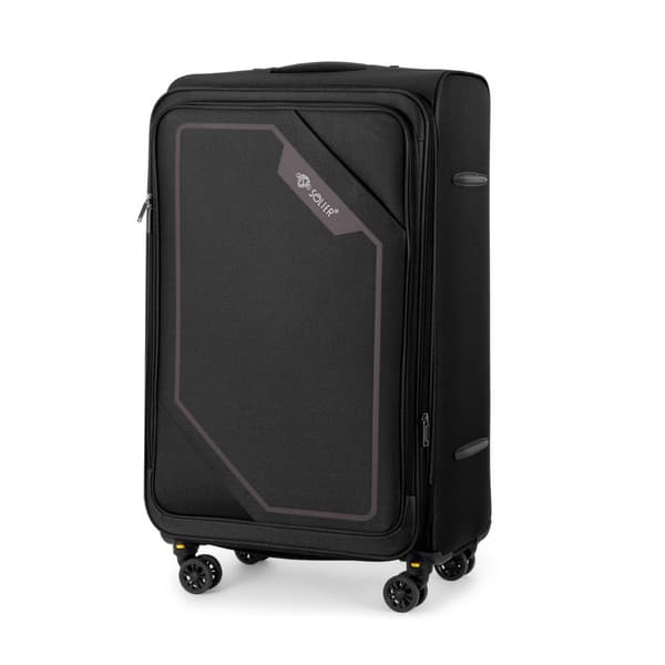 Middels myk koffert M 23' SOLIER SOFTFLEX 2240 svart-brun