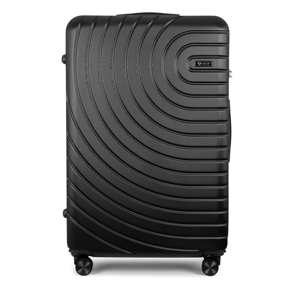 Stor ABS reseväska SOLIER AVENTOR STL1064 SVART 28" XL