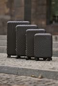 Miniatyrbilde 3 av 9: Stor ABS reisekoffert SOLIER AVENTOR STL1064 DARK GREY 28" XL