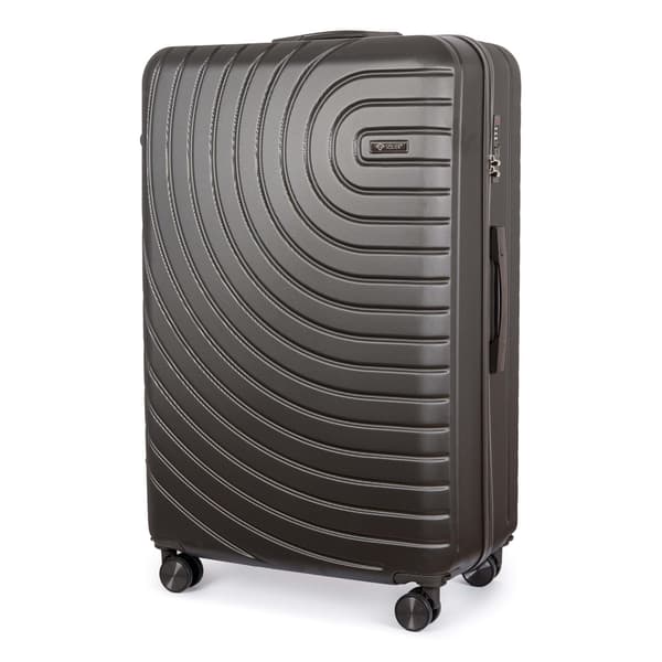 Stor ABS reisekoffert SOLIER AVENTOR STL1064 DARK GREY 28" XL
