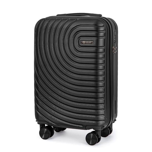 Pieni matkalaukku S ABS SOLIER AVENTOR STL1064 MUSTA 20" S