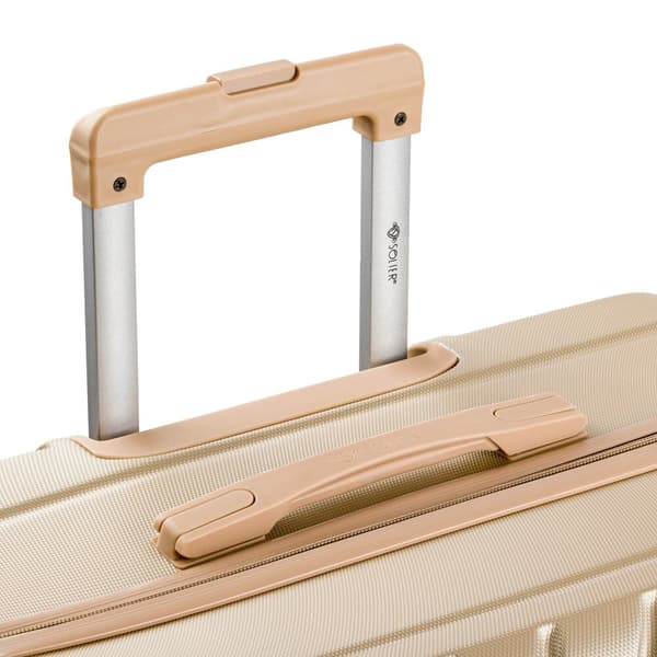 Medium ABS reisekoffert SOLIER AVENTOR STL1064 GOLD 24" M