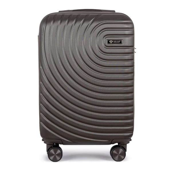 Liten resväska S ABS SOLIER AVENTOR STL1064 DARK GREY 20" S