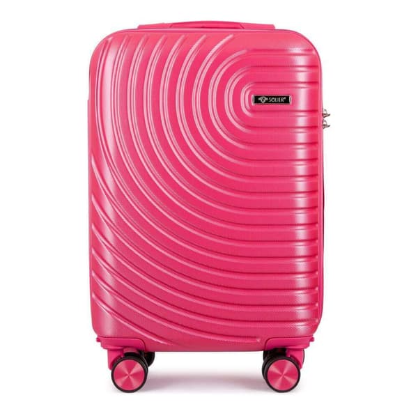 Lille rejsekuffert S ABS SOLIER AVENTOR STL1064 CORAL 20" S