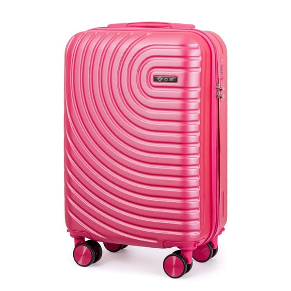 Lille rejsekuffert S ABS SOLIER AVENTOR STL1064 CORAL 20" S