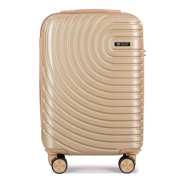 Liten reseväska S ABS SOLIER AVENTOR STL1064 GOLD 20' S