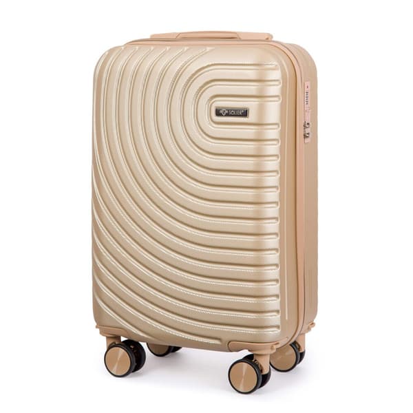 Liten reseväska S ABS SOLIER AVENTOR STL1064 GOLD 20' S