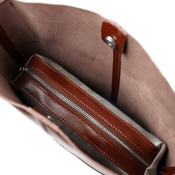Ruskea naisten ostoskassi FL29 ELVORIA BROWN
