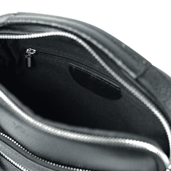Liten messenger bag i skinn SL35 MOSS