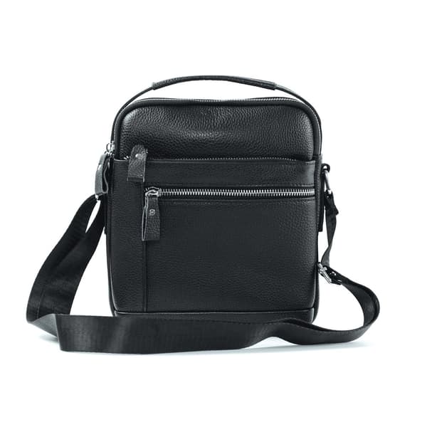 Liten messenger bag i skinn SL35 MOSS