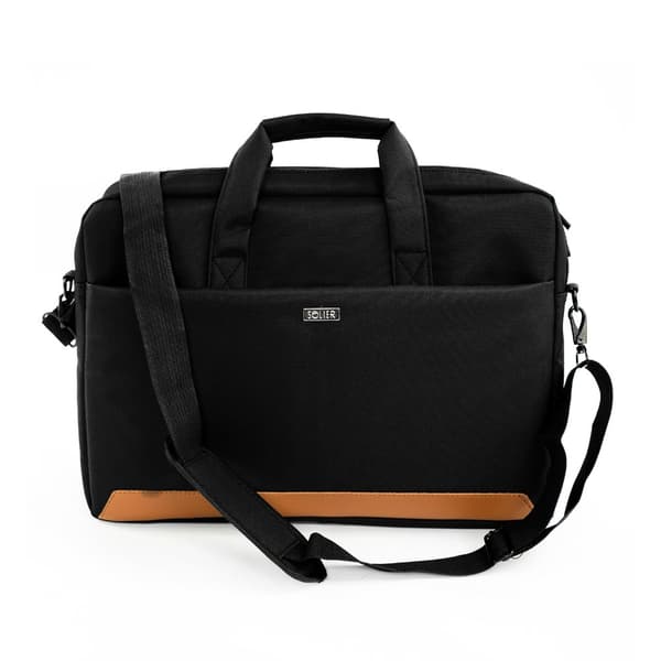 15,6" Solier SM03 Darwen tyg laptopväska svart