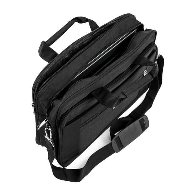 Solier SM02 Lindis laptopväska i svart tyg