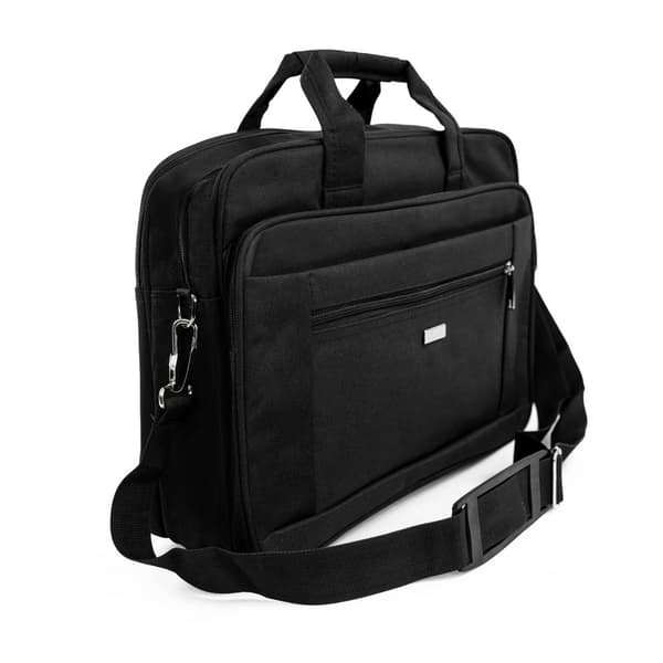 Solier SM02 Lindis laptopväska i svart tyg