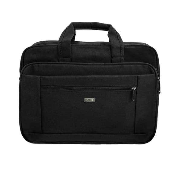 Solier SM02 Lindis laptopväska i svart tyg