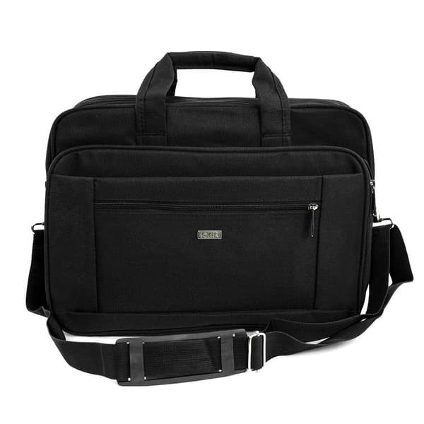 Solier SM02 Lindis laptopväska i svart tyg