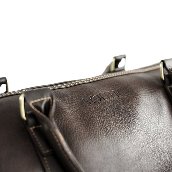 Solier S37 Astrin Brown iso viikonloppumatkalaukku