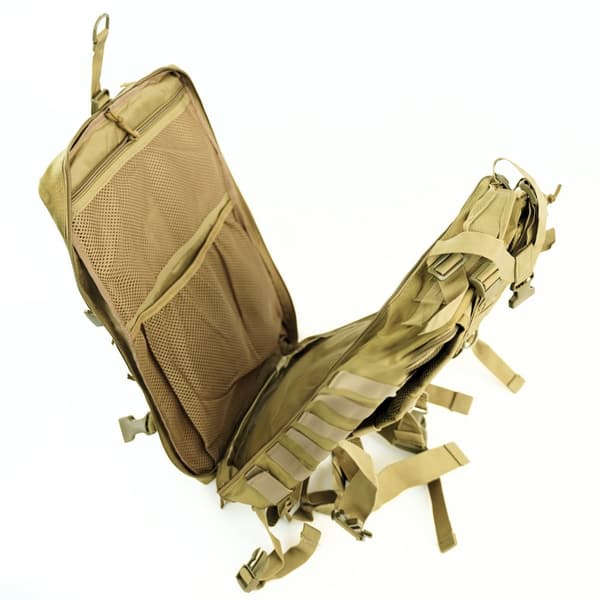 Militär taktisk ryggsäck för turister 50 l Solier SV23 Grimnar Khaki