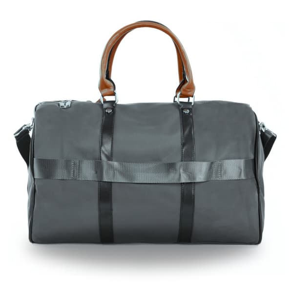 Solier FB49 Barrley Large Nylon Weekend Travel Bag Grå