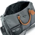 Miniatyrbilde 5 av 7: Solier FB49 Barrley Large Nylon Weekend Travel Bag Grå