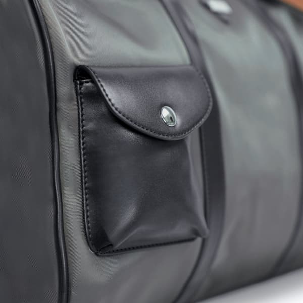 Solier FB49 Barrley Large Nylon Weekend Travel Bag Grå