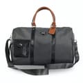 Miniatyrbilde 1 av 7: Solier FB49 Barrley Large Nylon Weekend Travel Bag Grå