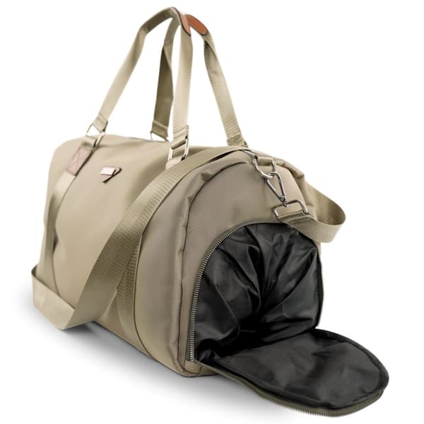 Solier FB51 Rimma Weekend Nylon reiseveske for kvinner Khaki