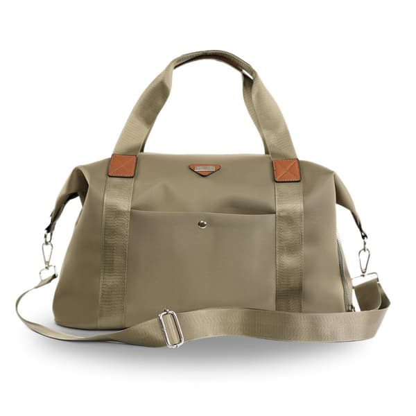Stor weekend skuldertaske til kvinder FB50 beige