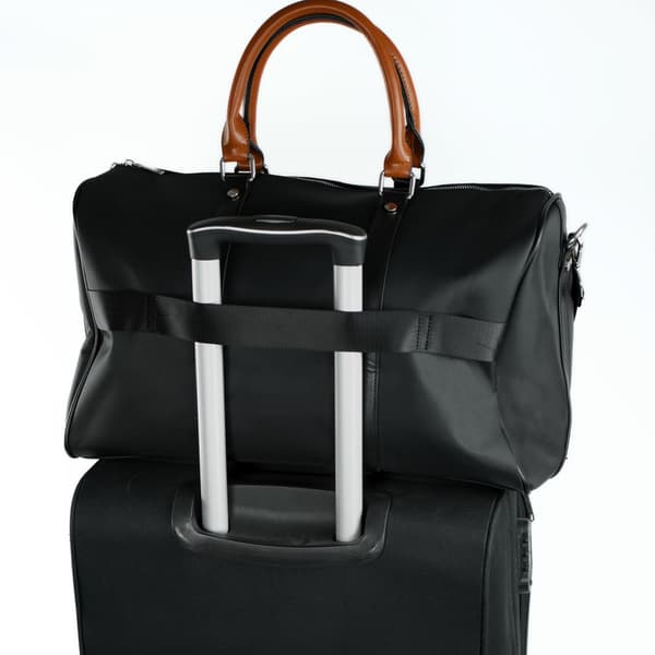 Solier FB49 Barrley Large Nylon Weekend Resväska Svart