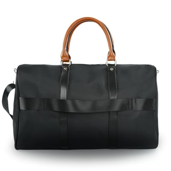 Solier FB49 Barrley Large Nylon Weekend Resväska Svart