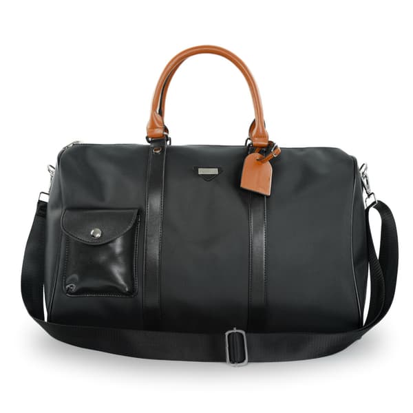 Solier FB49 Barrley Large Nylon Weekend Resväska Svart