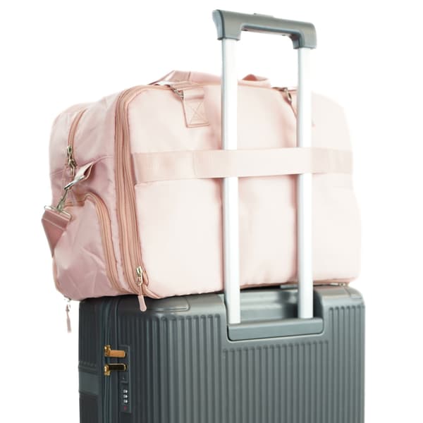 Solier SM04 VEA Lys Pink stof rejsetaske