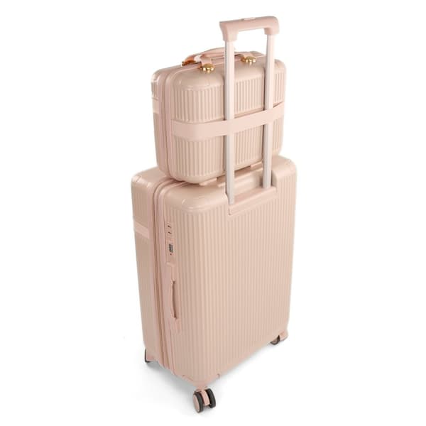 Liten ABS Nokiro reiseveske 12' - pudderrosa