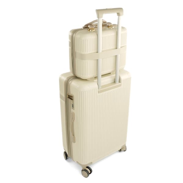 Nokiro 14' ABS Small Travel Case - Mörkbeige