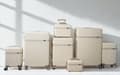 Miniatyrbild 7 av 7: Nokiro 14' ABS Small Travel Case - Mörkbeige