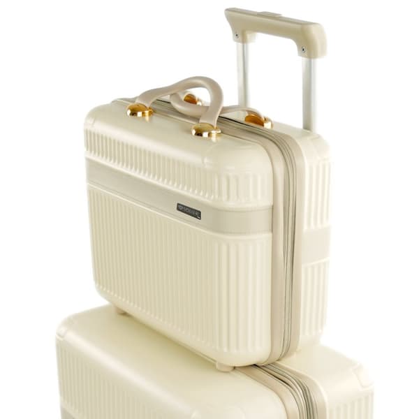 Nokiro 14' ABS Small Travel Case - Mörkbeige