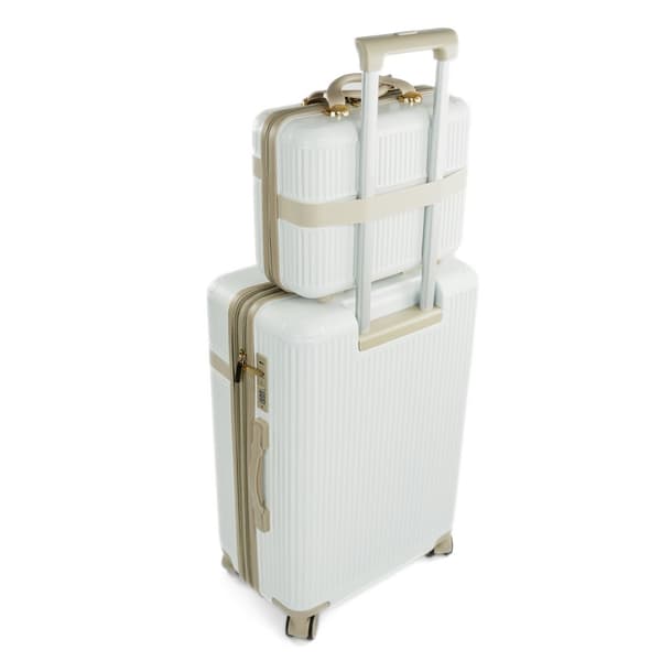 Nokiro 12' ABS Small Travel Case - Cream