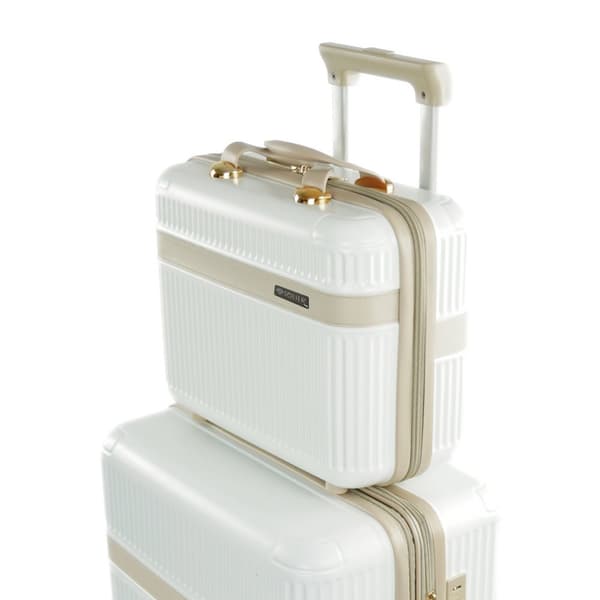 Nokiro 12' ABS Small Travel Case - Cream