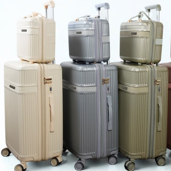 Nokiro 12' ABS Small Travel Case - Beige